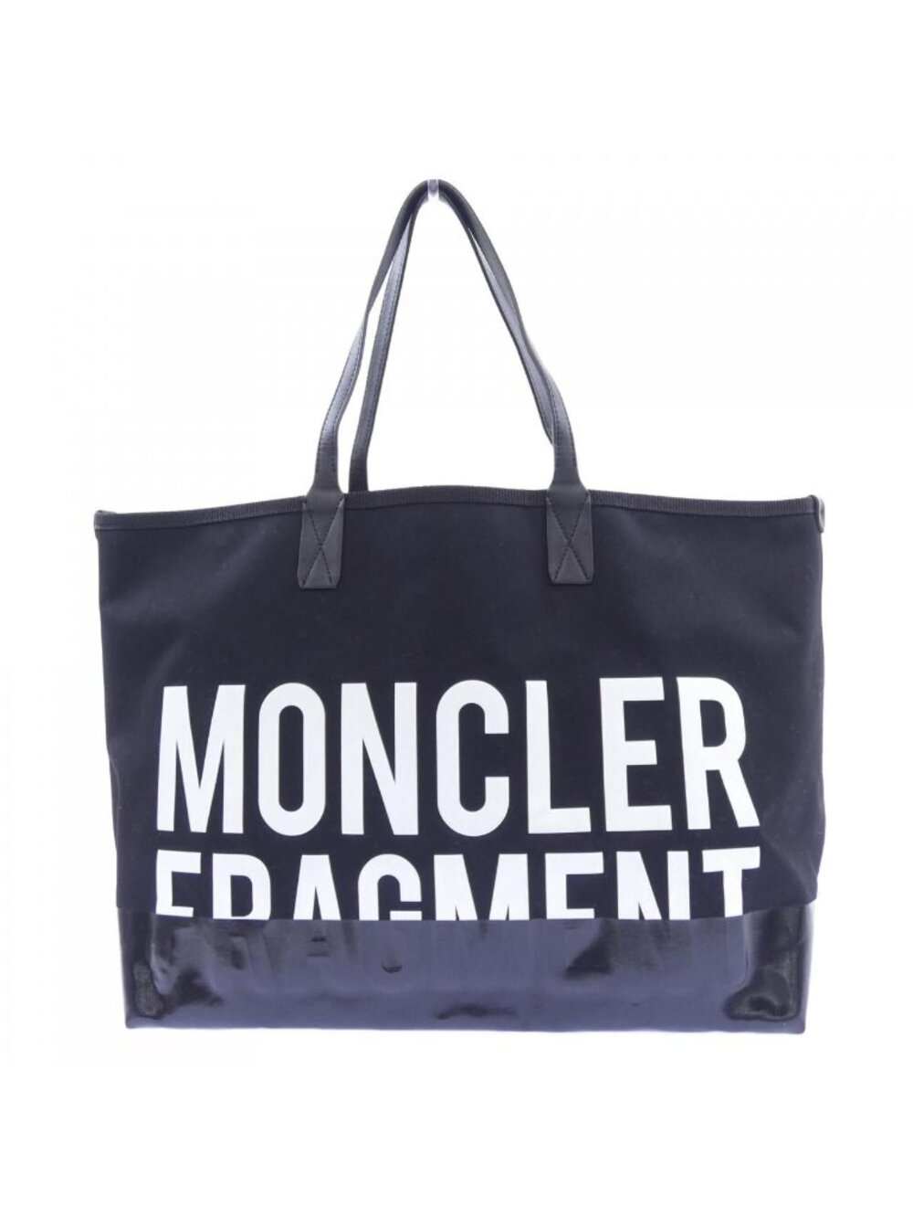 Moncler Shopping Bag Handbag Black
